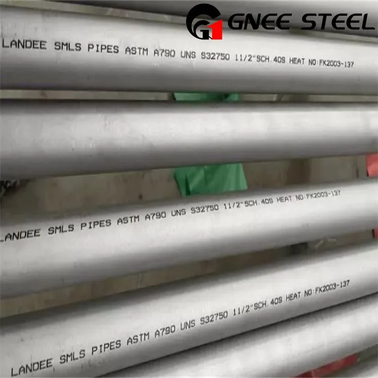 ASTM A790 UNS S32750 dvipusis besiūlis vamzdis