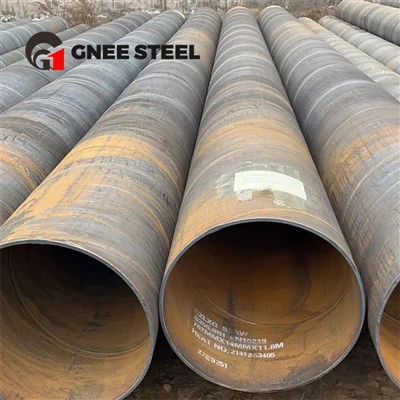 EN 10219 S355JRH spiralinis plieninis vamzdis